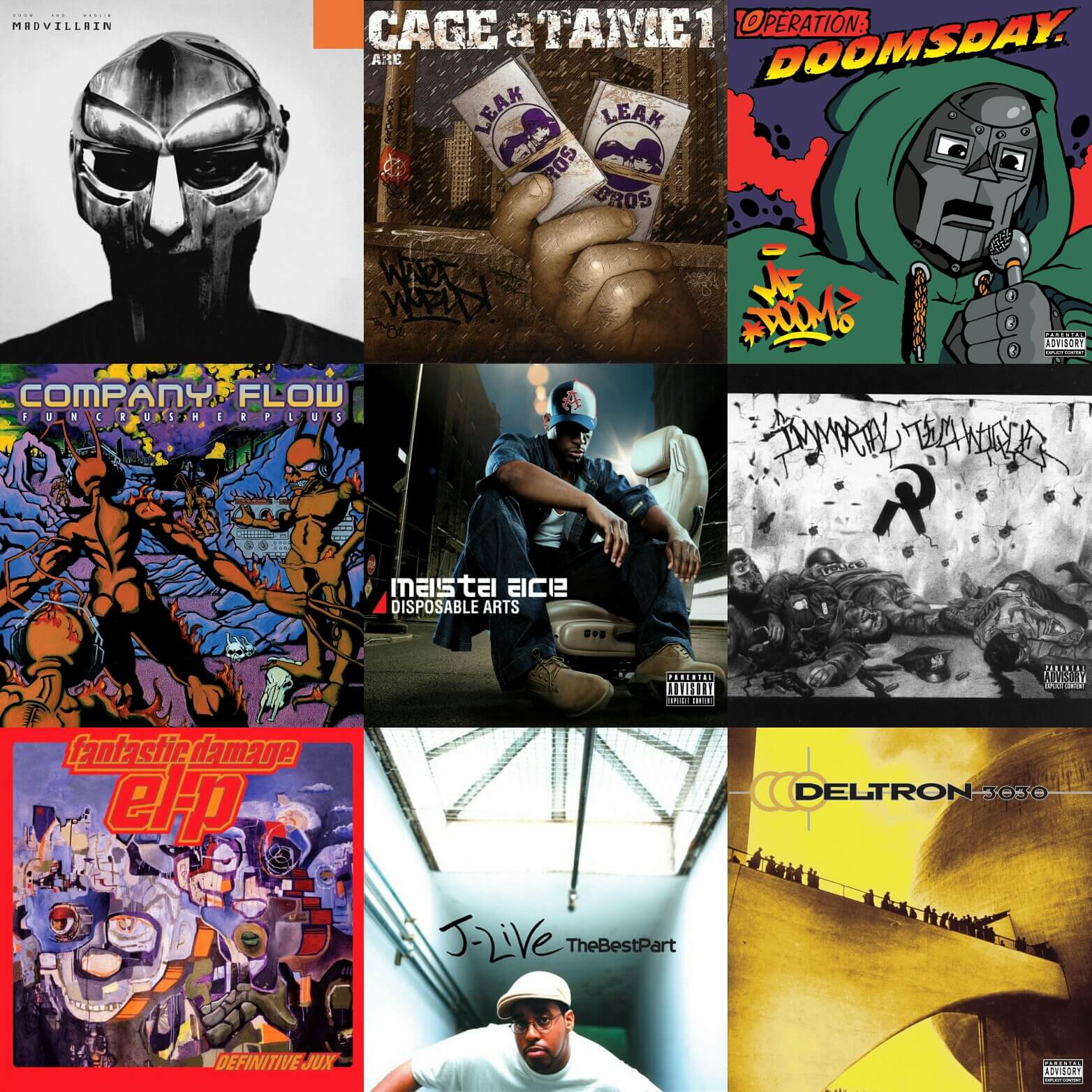 Top 25 Underground Hip Hop Albums... Of All Time Hip Hop Golden Age