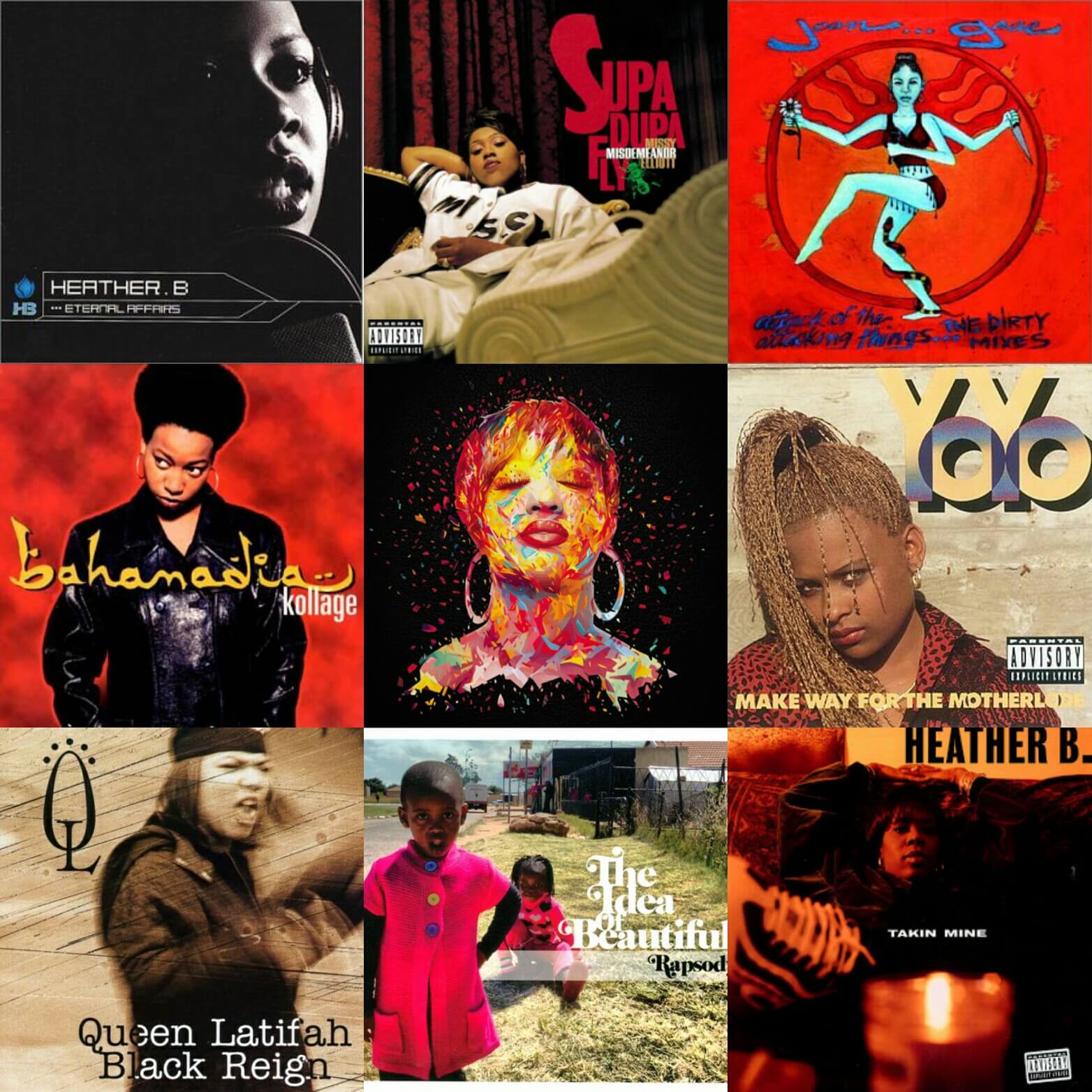 The Best Hip Hop Albums By Femcees