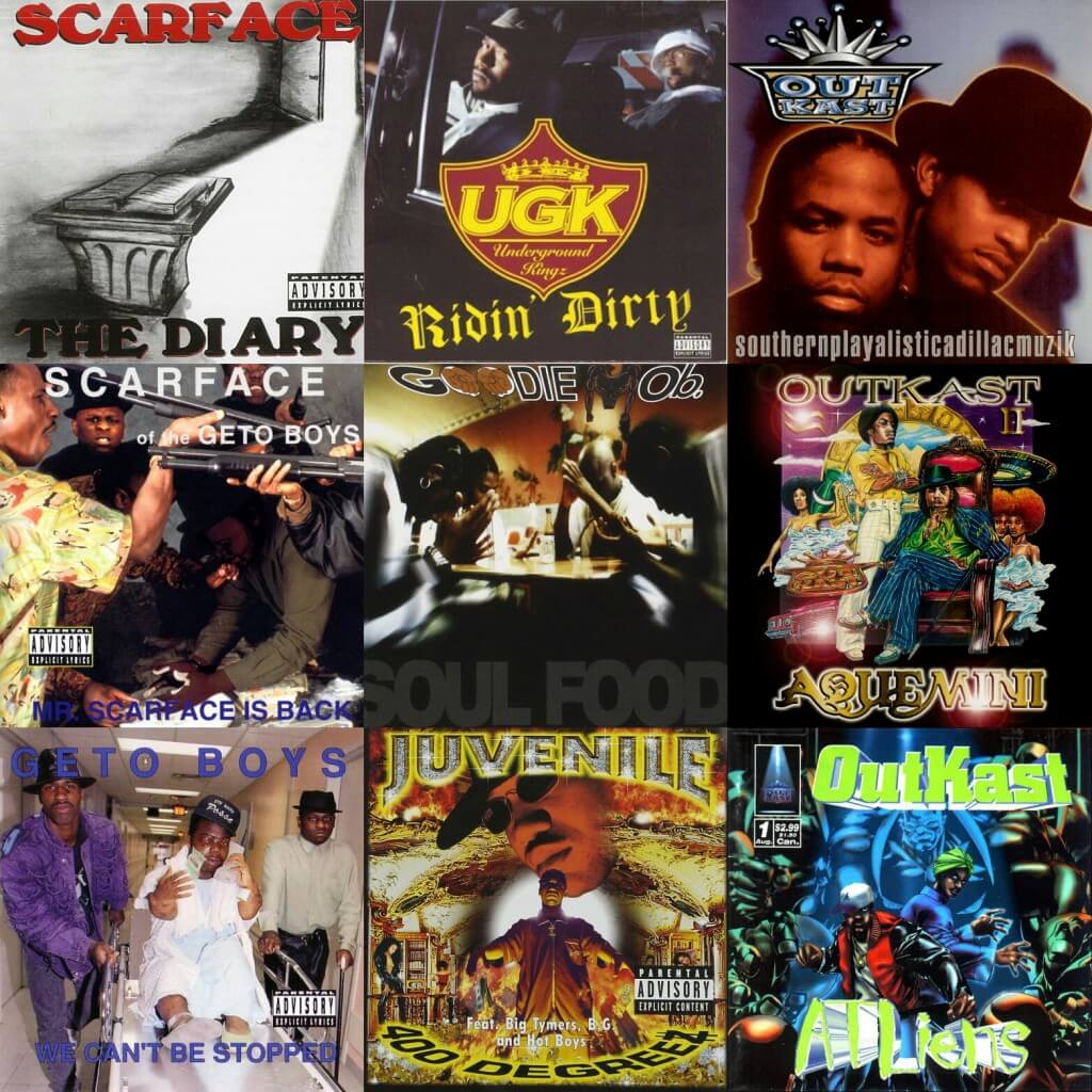 Top 15 Southern Hip Hop Albums... Of All Time Hip Hop Golden Age Hip