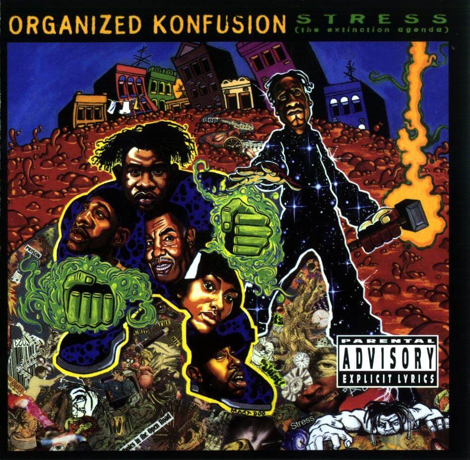 Organized Konfusion - Stress The Extinction Agenda - Front