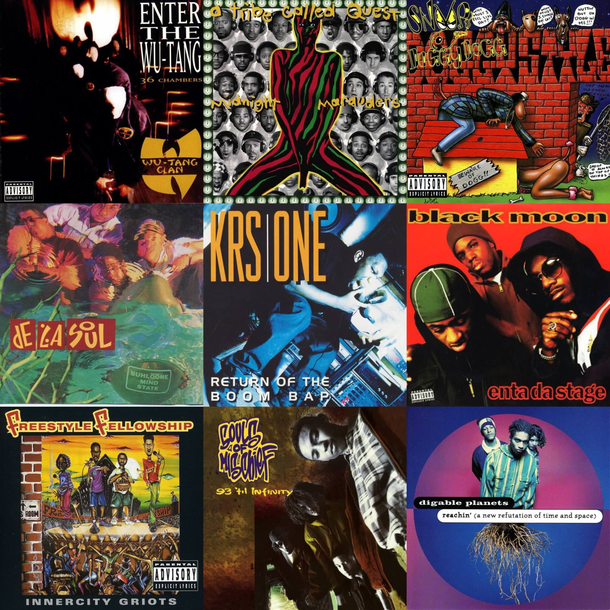 Top 40 Hip Hop Albums 1993 Hip Hop Golden Age Hip Hop Golden Age