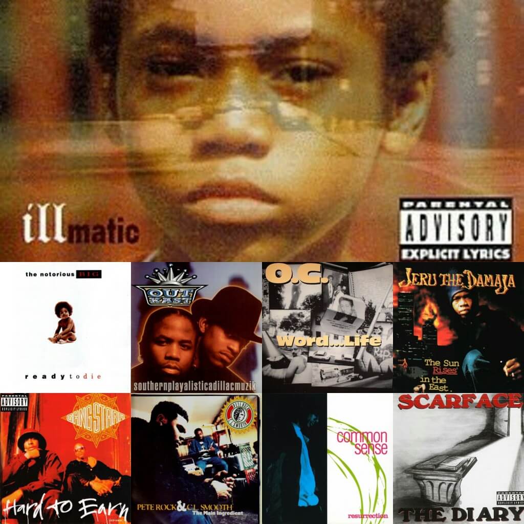 Top 40 Hip Hop Albums 1994 Hip Hop Golden Age