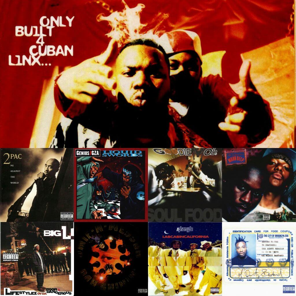 Top 40 Hip Hop Albums 1995 Hip Hop Golden Age