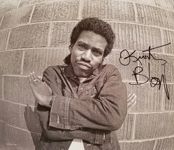 Kurtis Blow – Photo by Glen E. Friedman (from the My Rules book)