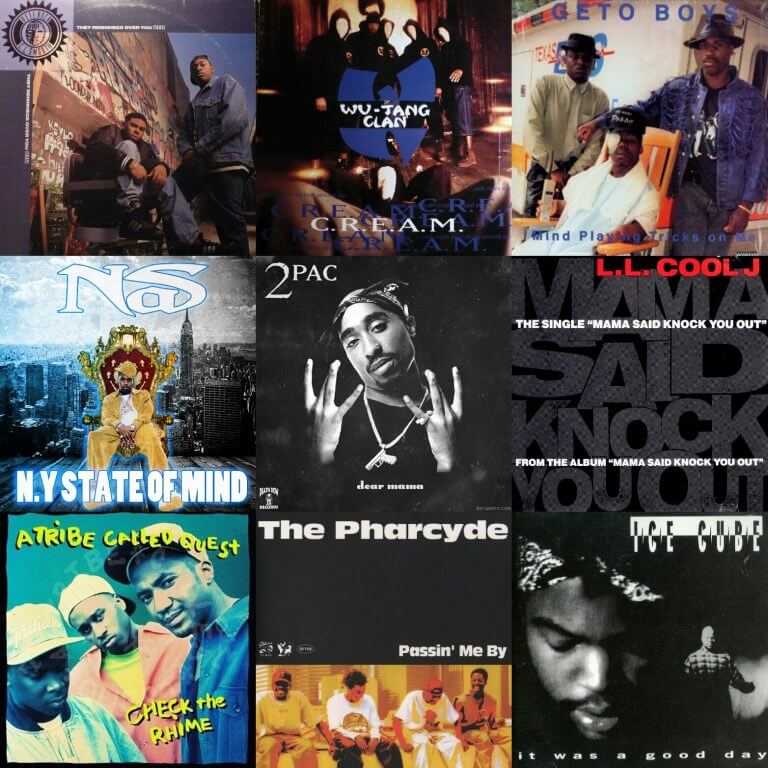 Top 100 Hip Hop Songs Of The 1990s Hip Hop Golden Age