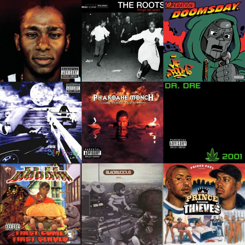 Top 40 Hip Hop Albums 1999