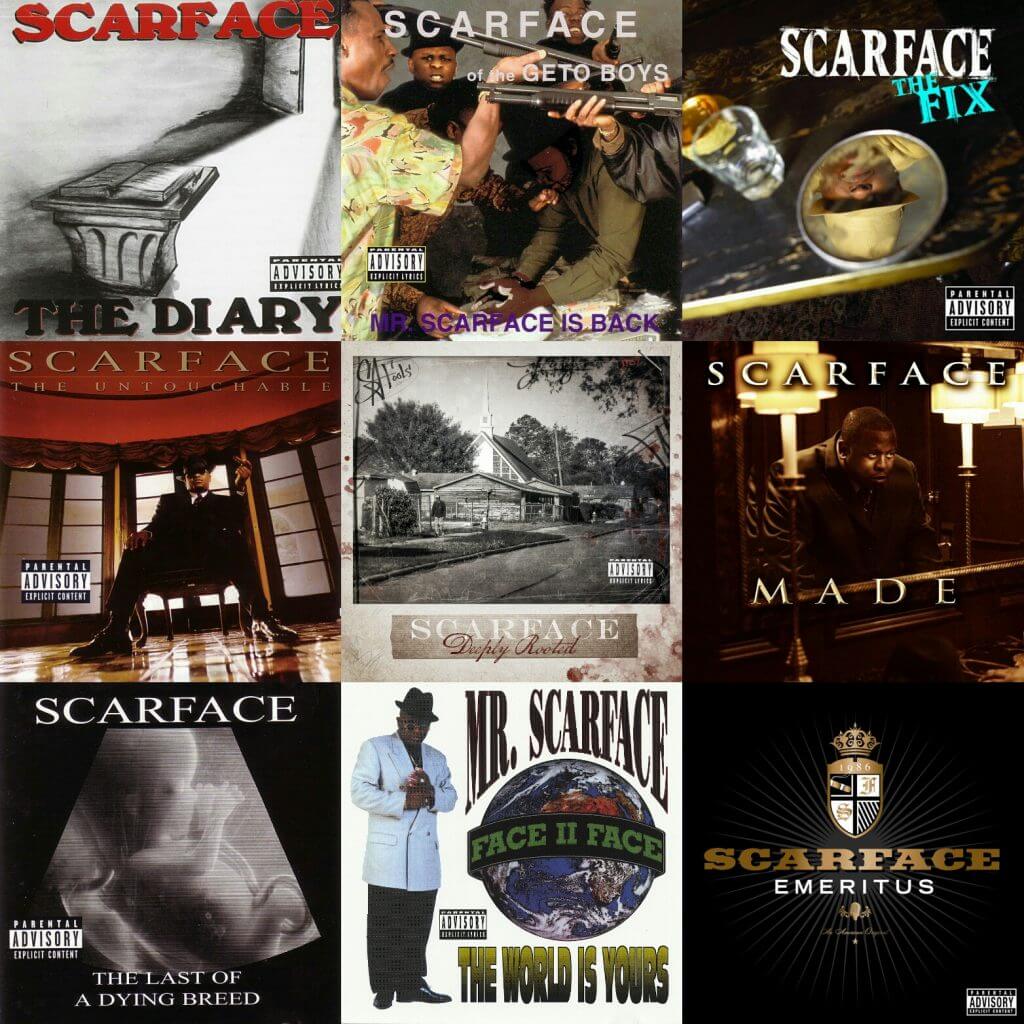 Ranking Scarface's Albums - Hip Hop Golden Age Hip Hop Golden Age