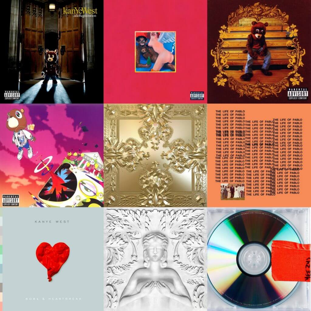 Ranking Kanye West's Albums