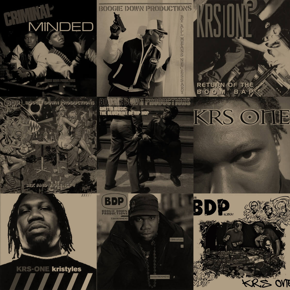 Ranking KRS One's Albums - Hip Hop Golden Age Hip Hop Golden Age