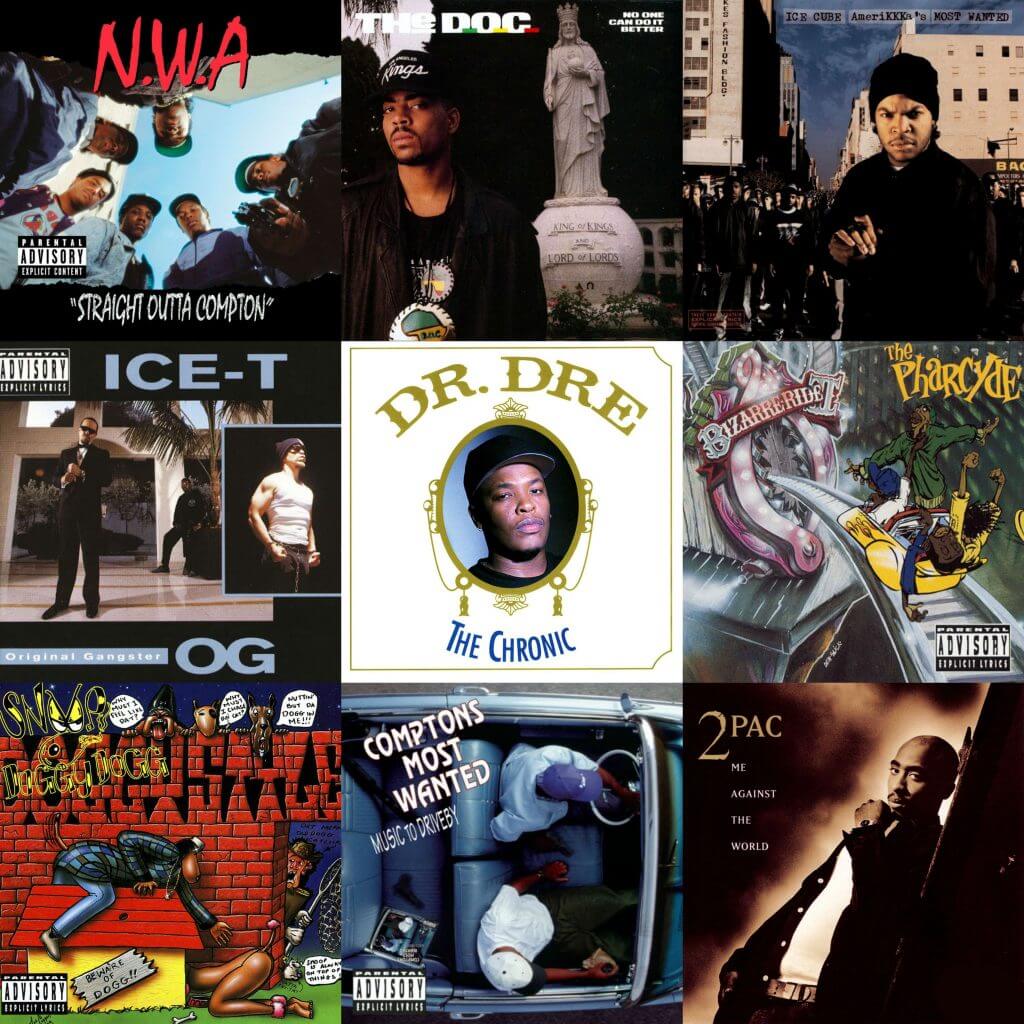 The 30 Greatest West Coast Rap Albums - Hip Hop Golden Age Hip Hop