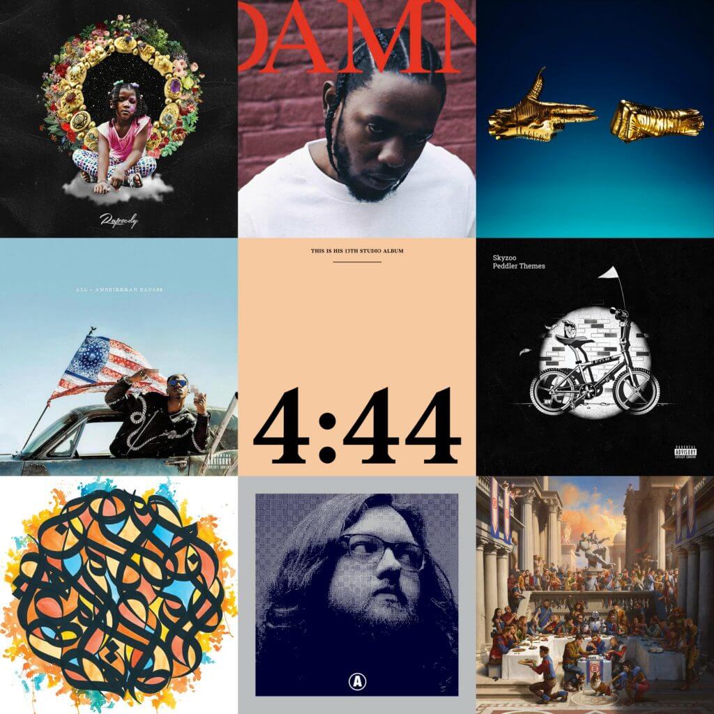 best hip hop albums 2017