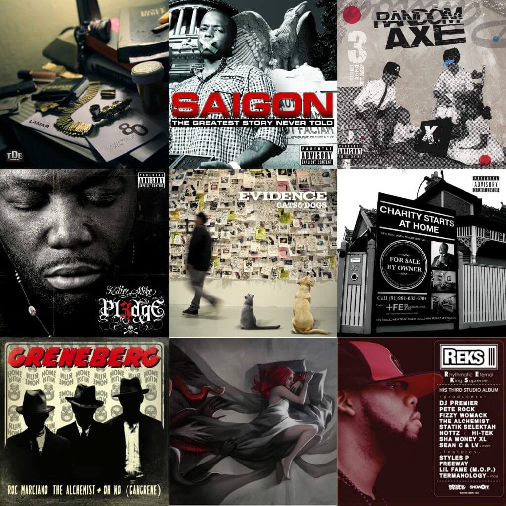 underrated hip hop albums 2011