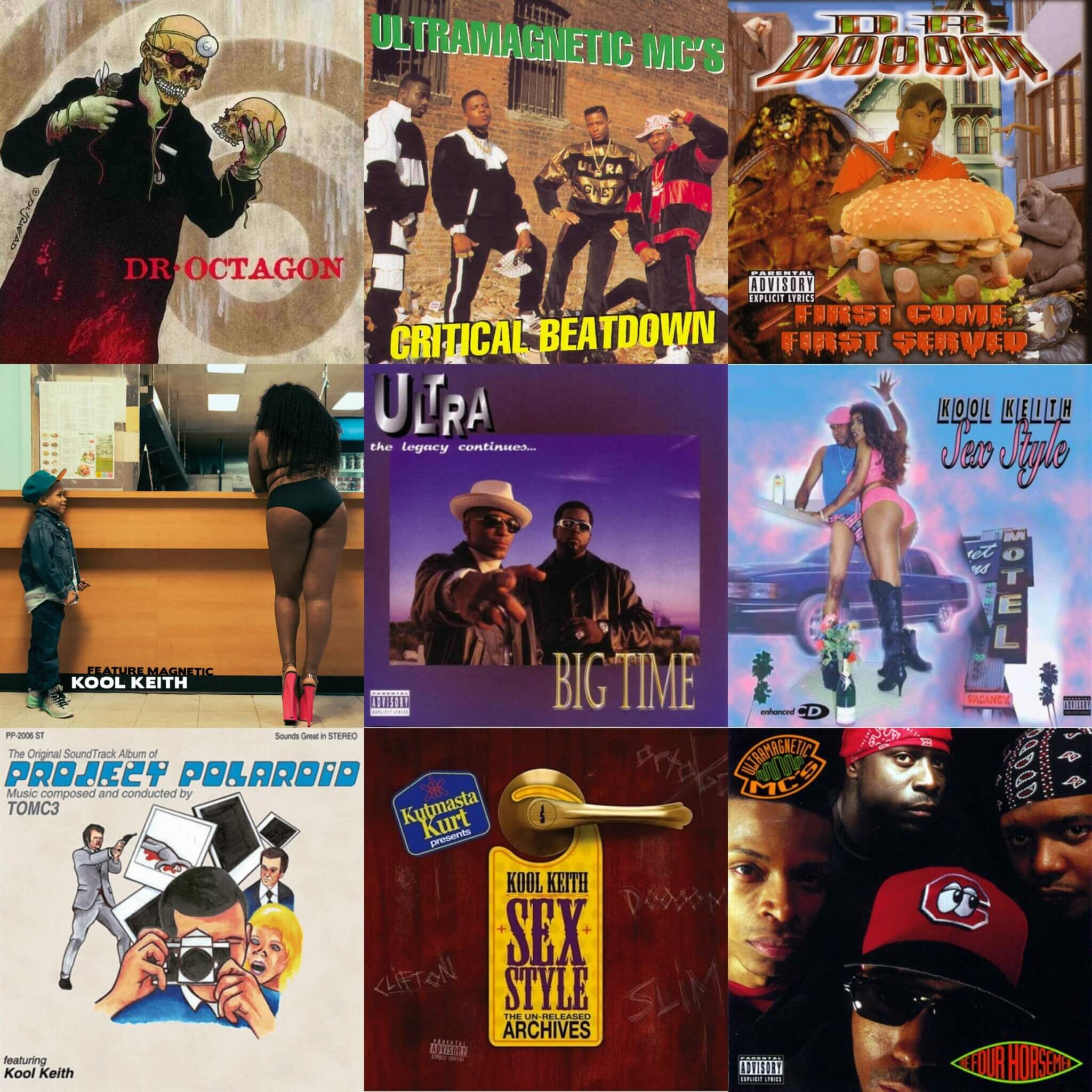 Best 25 Kool Keith Albums - Hip Hop Golden Age Hip Hop Golden Age