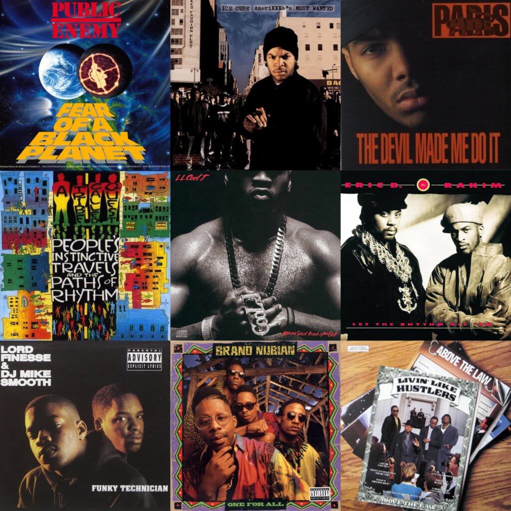rap albums 1990