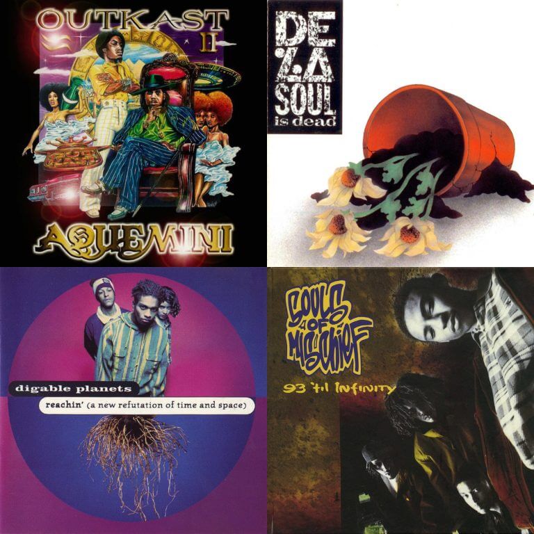 8 Classic 90's Alternative Hip Hop Albums - Hip Hop Golden Age Hip Hop ...
