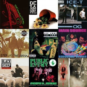 hiphop albums top 1991