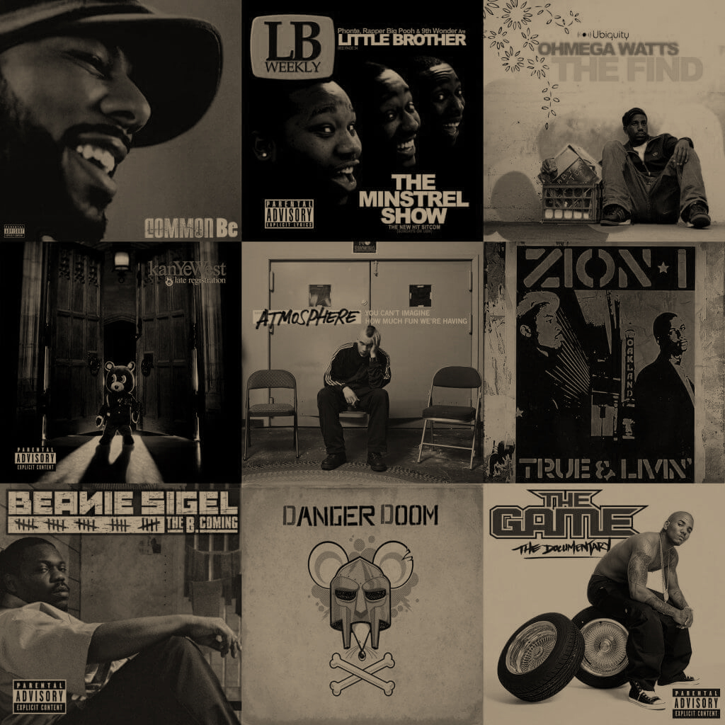 Compilation rap hip hop vinyle Rapattitude et Hostile