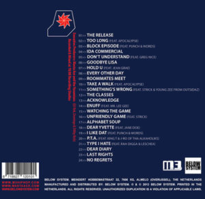 masta ace disposable arts back cover album