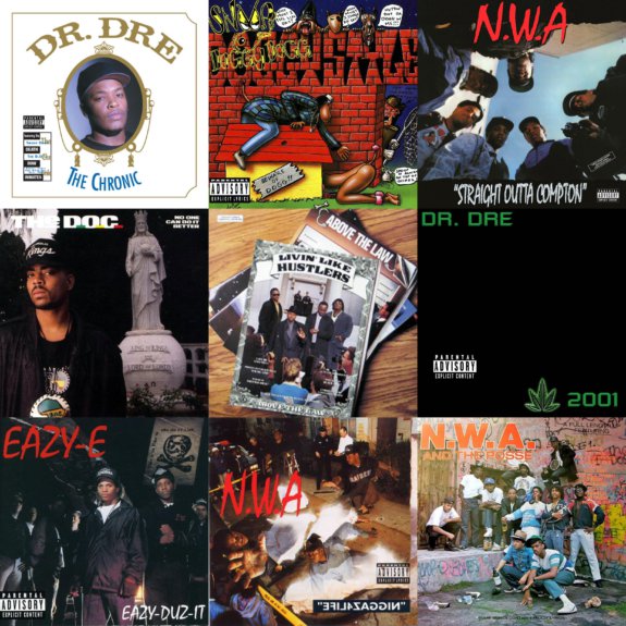 9 Important Albums Produced By Dr. Dre - Hip Hop Golden Age Hip Hop ...