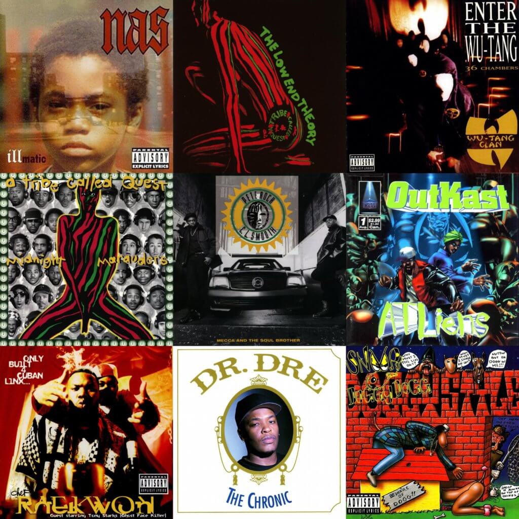 Top 150 Hip Hop Albums Of The 1990s - Hip Hop Golden Age Hip Hop