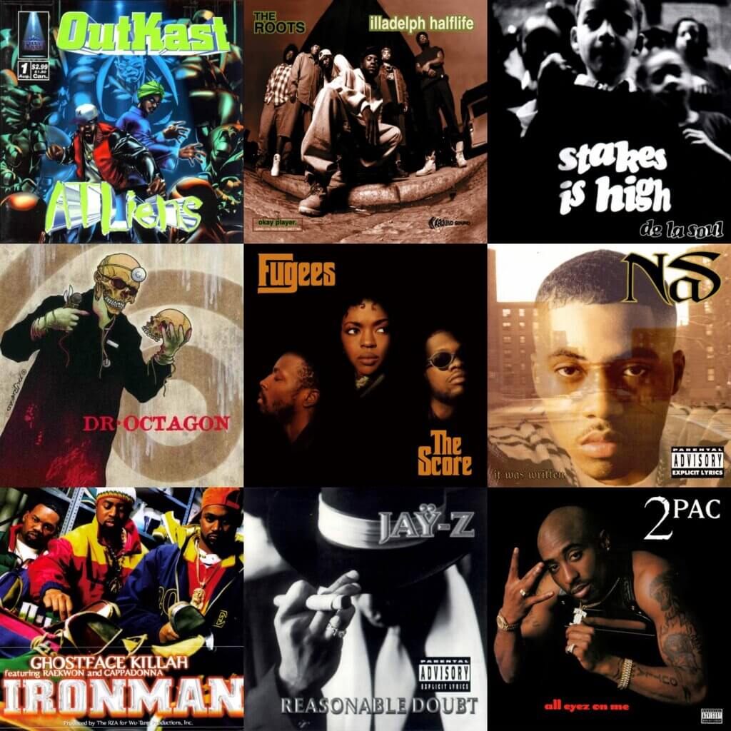 Top 40 Hip Hop Albums 1996