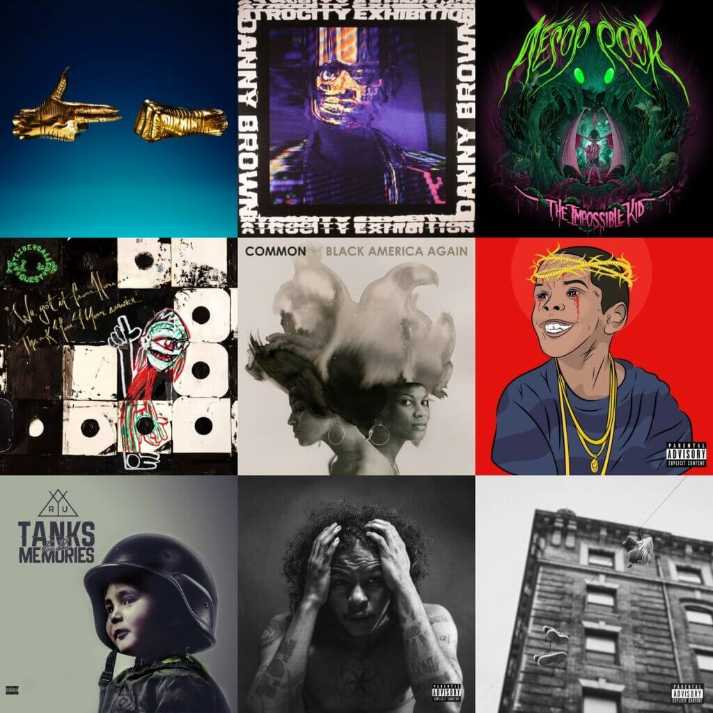 Top 40 Hip Hop Albums 2016