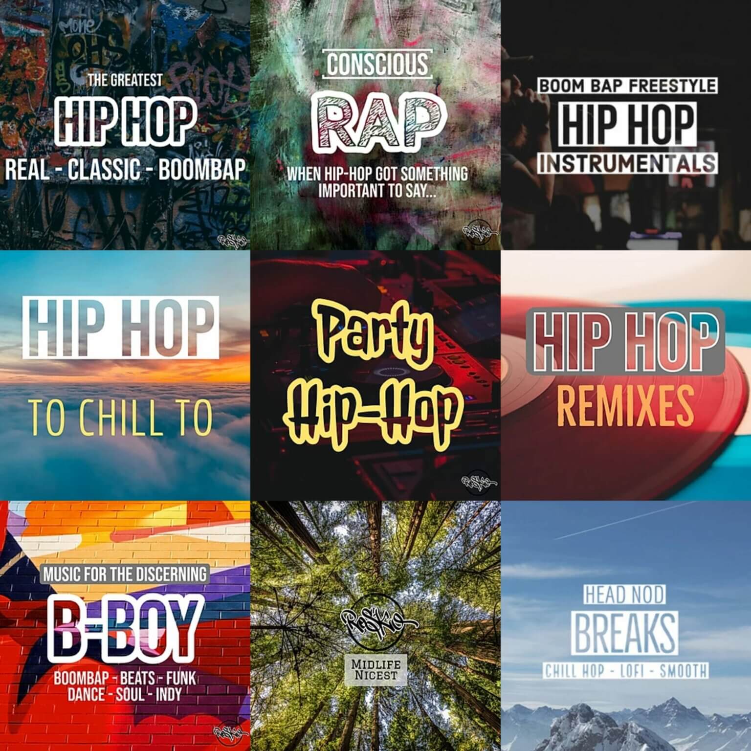 Boom Bap Hip Hop Playlists Of The Ages: Music For The Discerning B-Boy ...