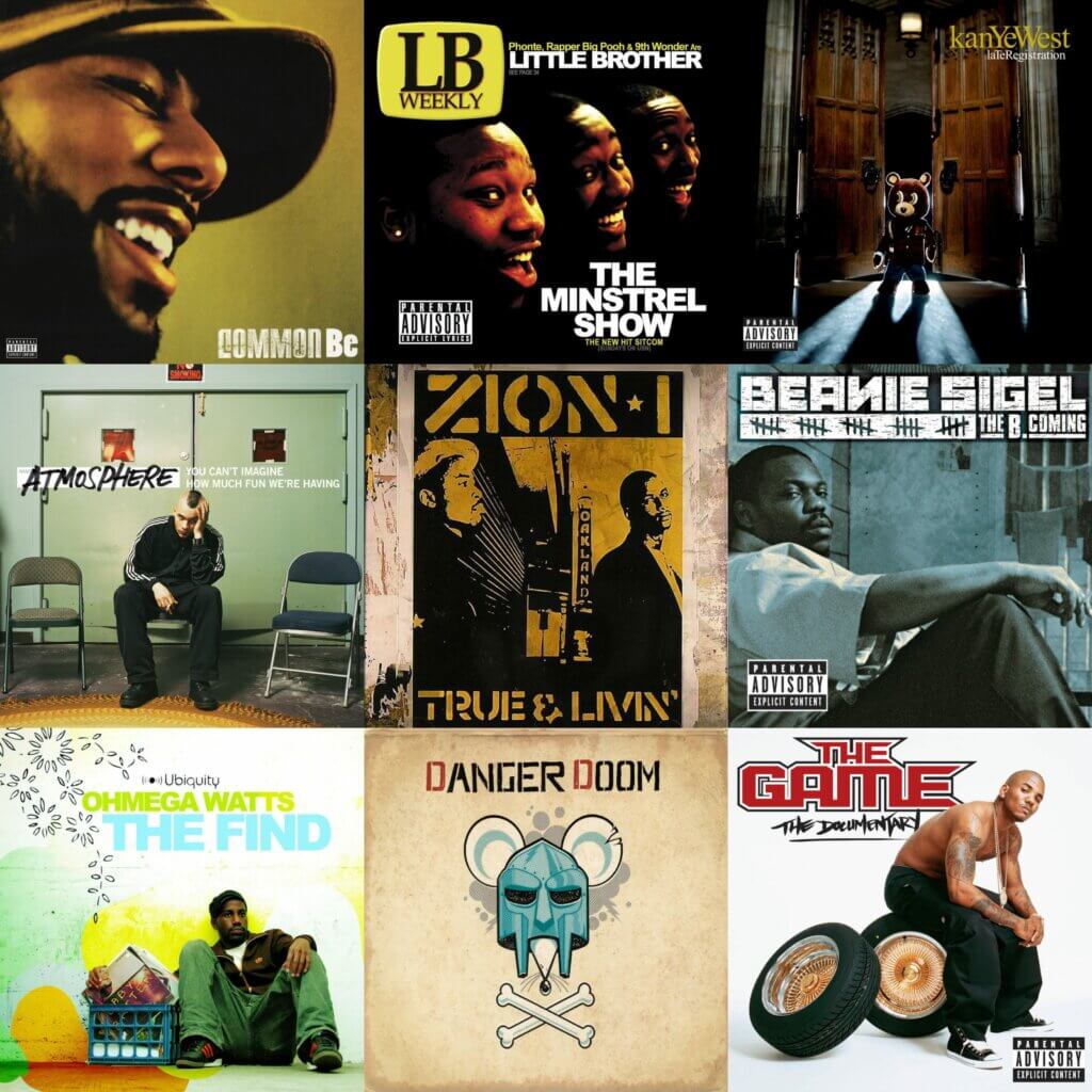 Top 40 Hip Hop Albums 2005