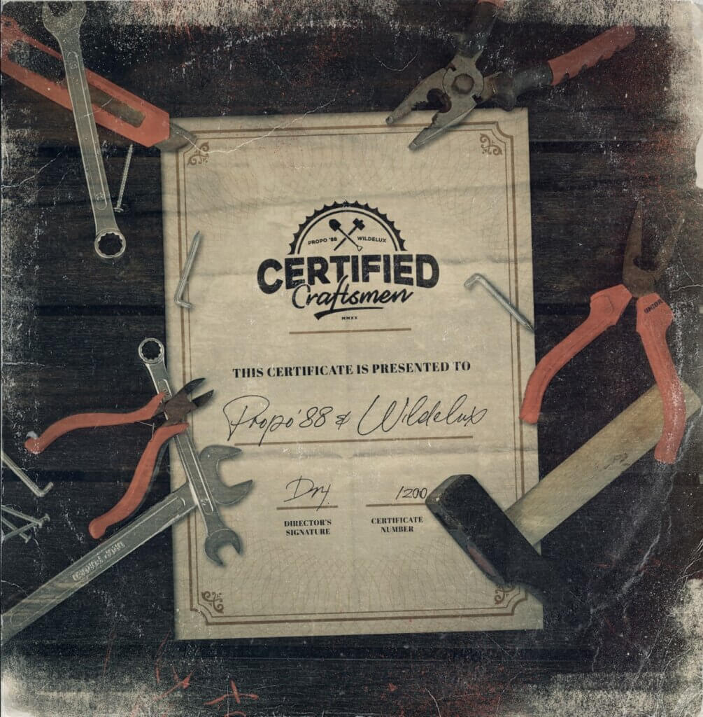 Propo’88 & Wildelux Are… Certified Craftsmens (New LP)
