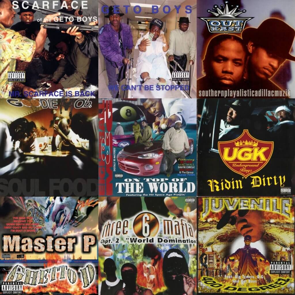 100 Essential Southern Rap Albums - Hip Hop Golden Age Hip Hop