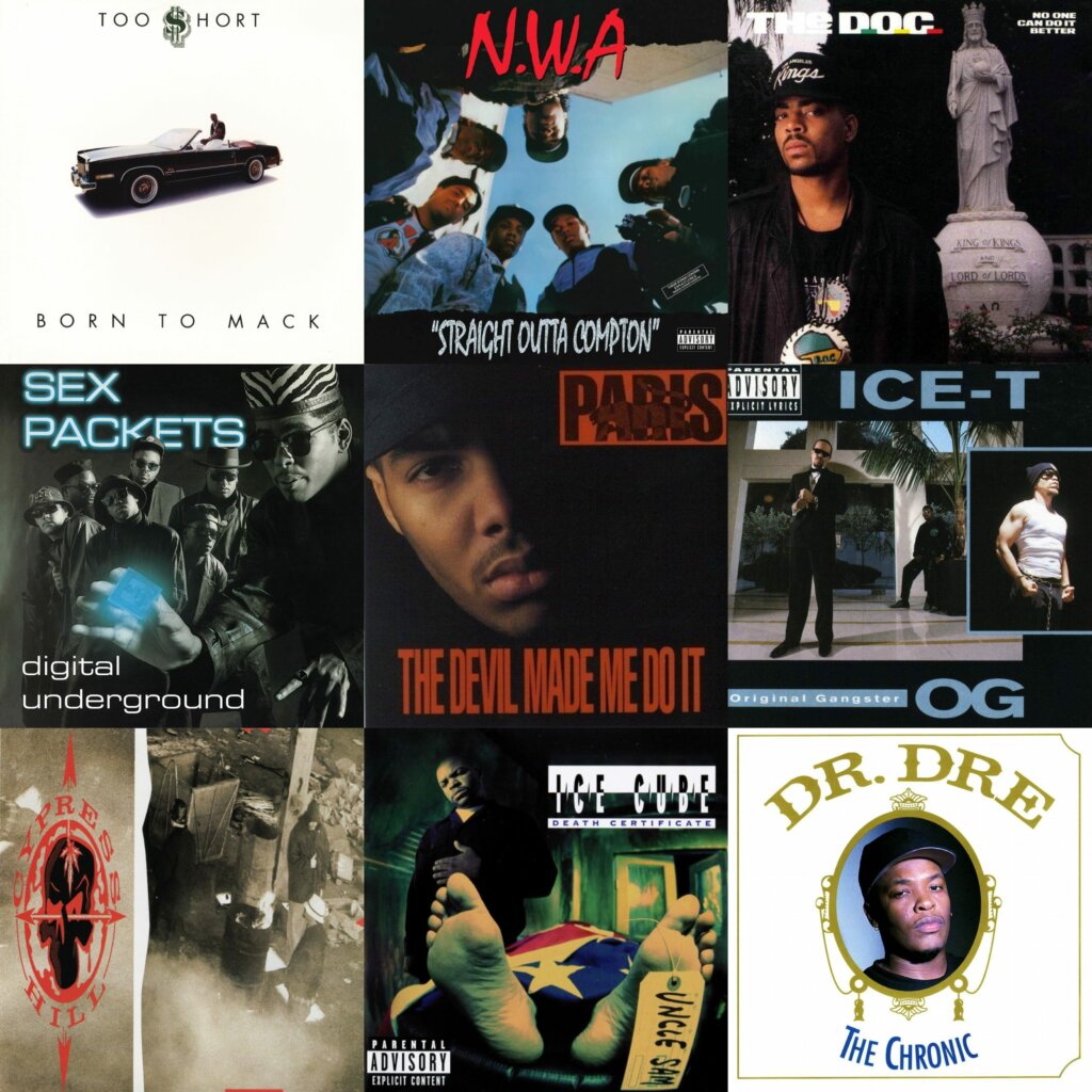 100 Essential West Coast Hip Hop Albums