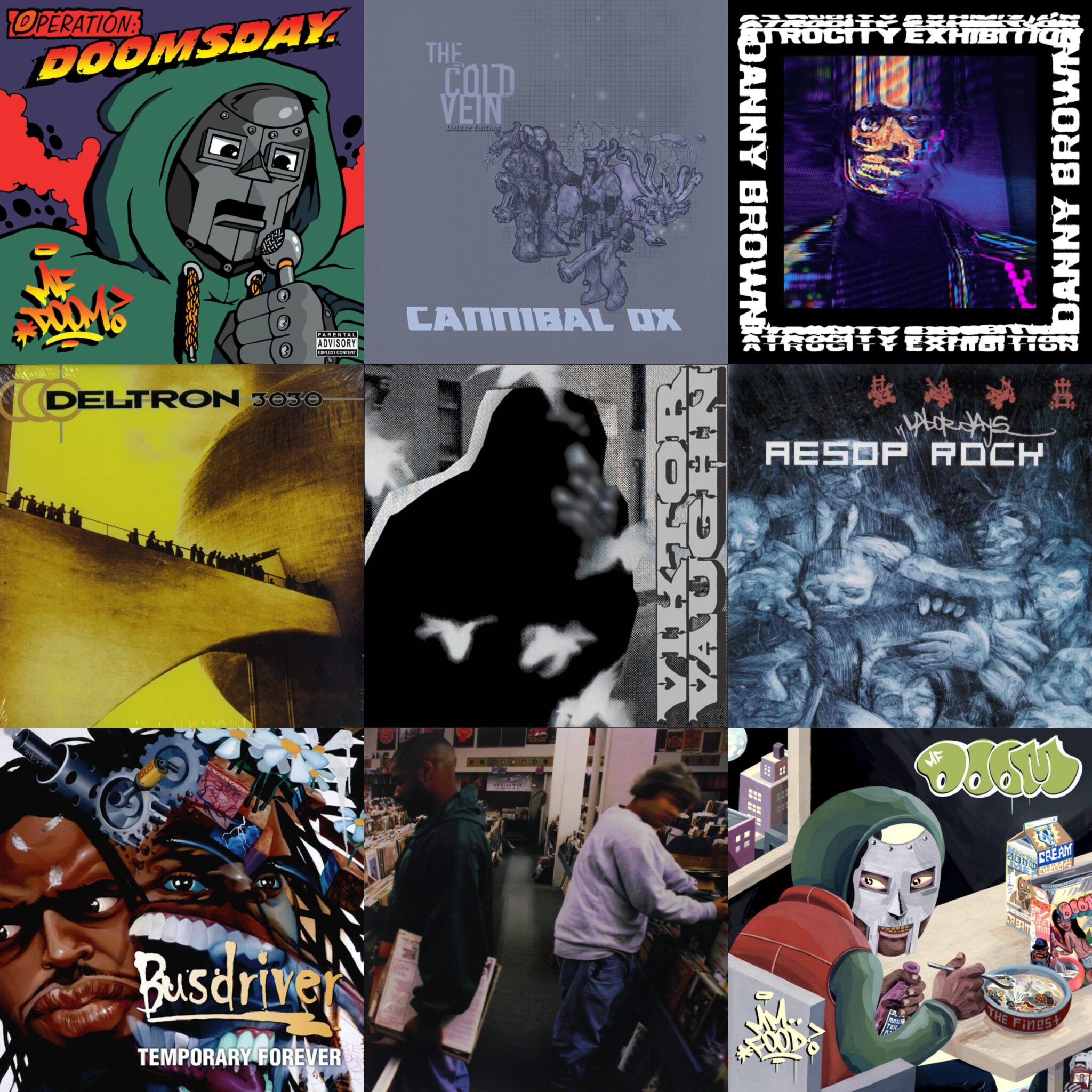 20 Underground Hip Hop Albums That Resonate With Madvillainy Fans Hip Hop Golden Age Hip Hop
