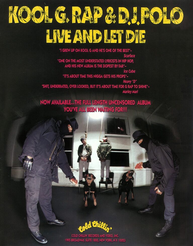 Kool G Rap & DJ Polo - Live And Let Die (1992) | Review - Hip Hop ...
