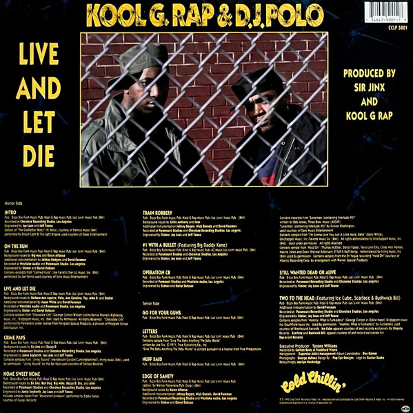 Kool G Rap & DJ Polo - Live And Let Die (1992) | Review