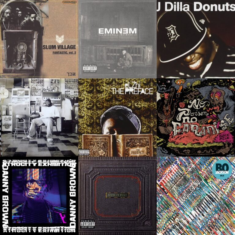 Detroit Rapper Collage 25 Essential Detroit Hip Hop Albums - Hip Hop Golden Age Hip Hop Golden Age