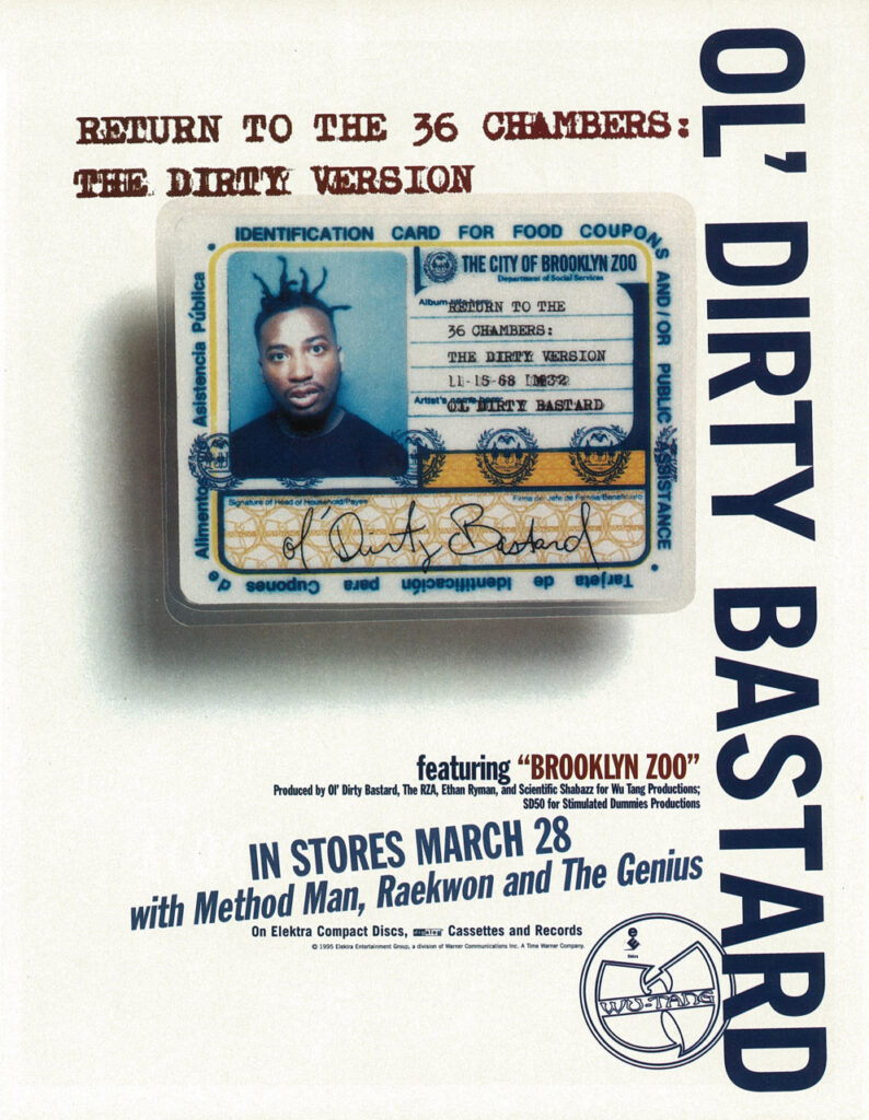 Ol' Dirty Bastard - Return To The 36 Chambers: The Dirty Version (1995) | Review