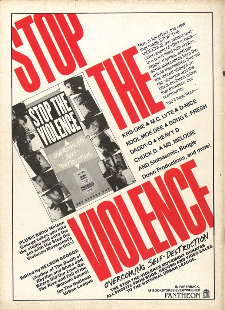 The Stop The Violence Video: Overcoming Self Destruction (1990)