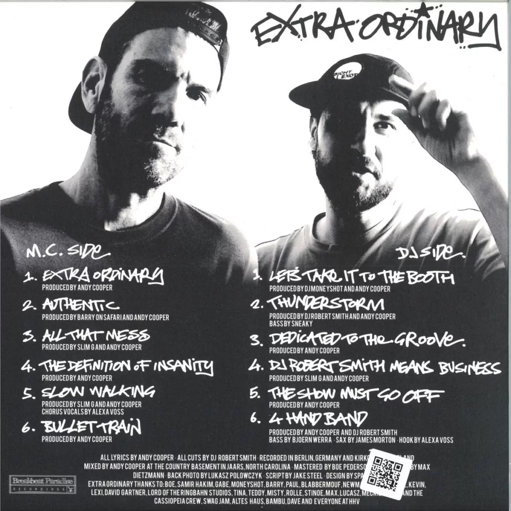 Andy Cooper & DJ Robert Smith - Extra Ordinary | Review